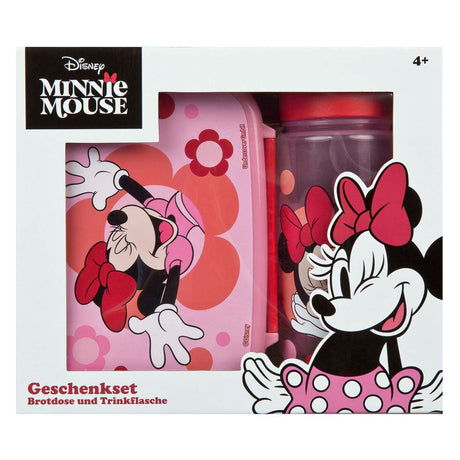 Set portapranzo e bicchieri sotto copertura Minnie Mouse