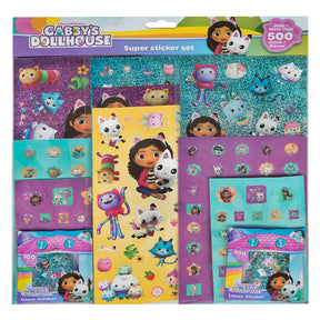 Undercover super sticker set gabby's poppenhuis
