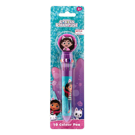 Penna a 10 colori Toyland Gabby's Dollhouse con topper