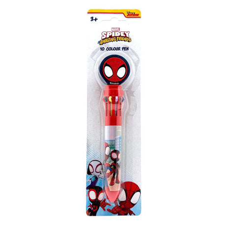 Penna Toyland Spidey a 10 colori con topper