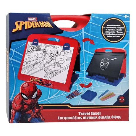 Tavolo da disegno da cavalletto da viaggio Spider-Man di Toyland
