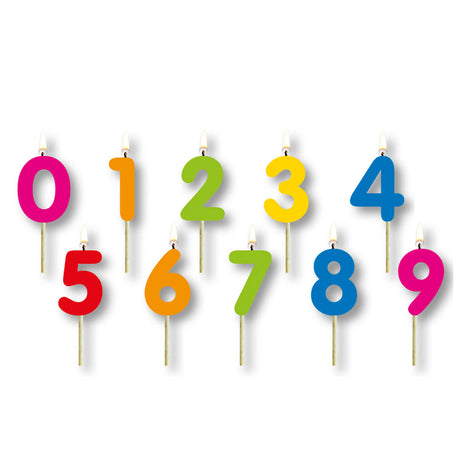 Set candele Folat bv - 0-9 anni