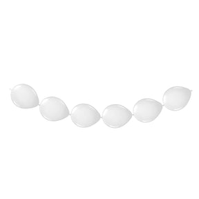 Palloncini con bottoni bianchi Folat bv, 8 pz.