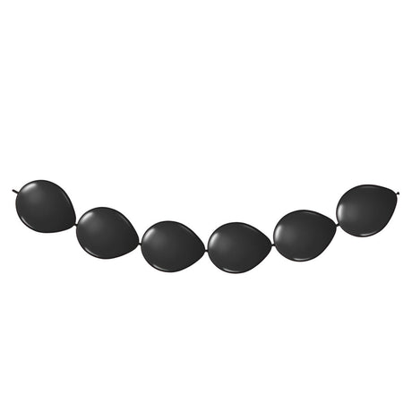 Palloncini con bottoni neri Folat bv, 8 pz.