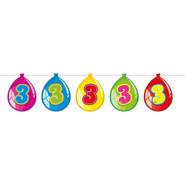 Palloncini linea bandiera Folat bv 3 anni, 10 metri.