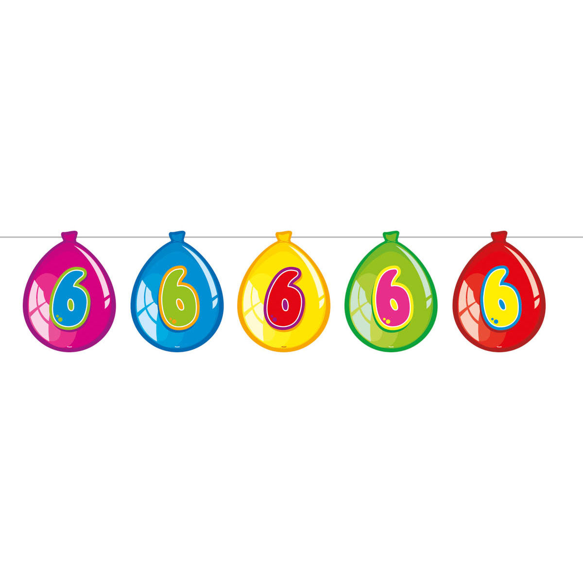 Palloncini linea bandiera Folat bv 6 anni, 10 metri.