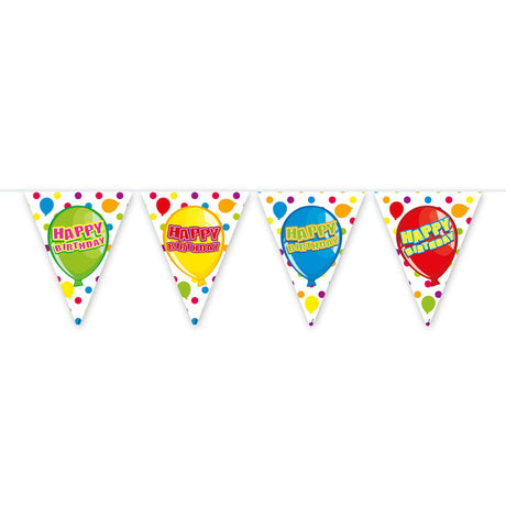 Folat bv linea bandiera buon compleanno, 6mtr.