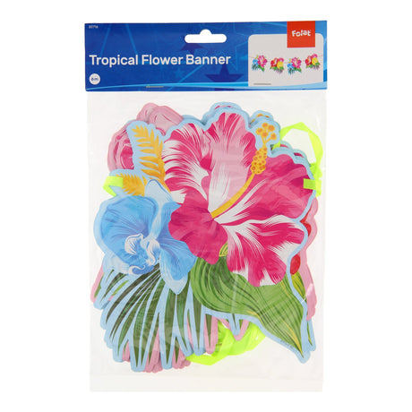 Folat bv ghirlanda di fiori tropicali, 6 metri.