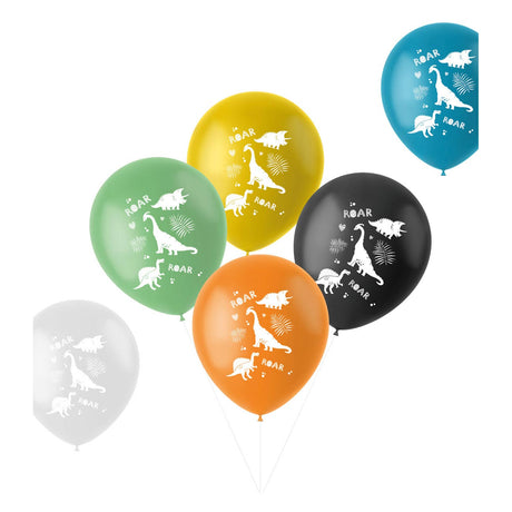 Palloncini in lattice Folat bv dinosauro 33 cm, 6 pz.