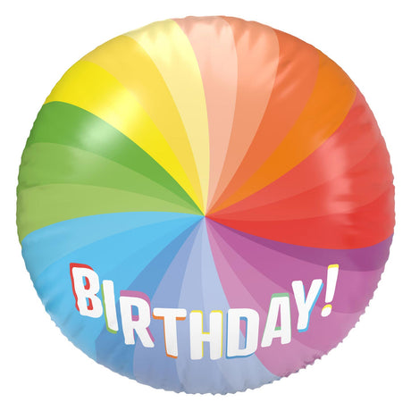 Folat bv Palloncino foil 3D 'buon compleanno', 56 cm