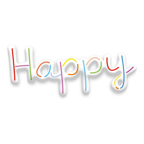 Folat bv Palloncino foil 3D 'buon compleanno', 56 cm