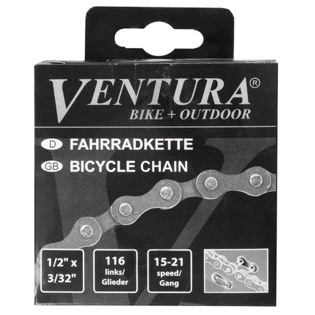 Collana ventura fd1002a - 6 7sp - 1 2 x 3 32 - 116 link - grigio