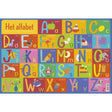 Tappetino educativo Deltas - l'alfabeto 47,5x32 cm