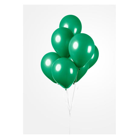 Balloon Globos Green scuro 30 cm, 10st.