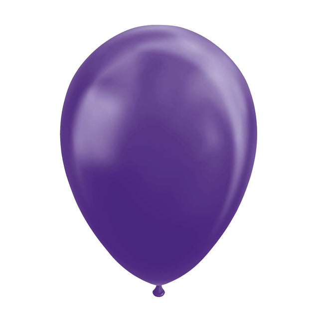 Balloon Globos Metallic Purple 30 cm, 10st.