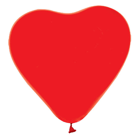 Palloncini Globos palloncini cuore rossi 30 cm, 6 pz.