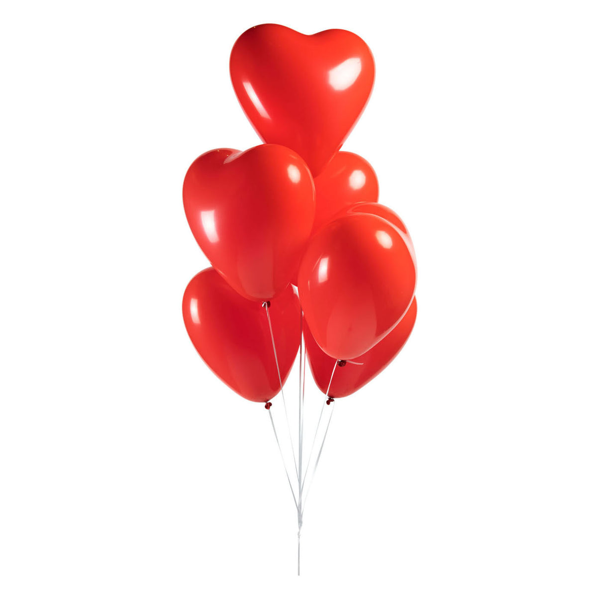 Palloncini Globos palloncini cuore rossi 30 cm, 6 pz.