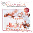 Set arco per palloncini Globos oro rosa