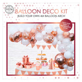 Set arco per palloncini Globos oro rosa