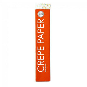 Carta crespa Globos arancione, 50x250 cm