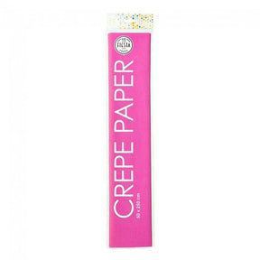 Carta crespa Globos rosa duro, 50x250 cm