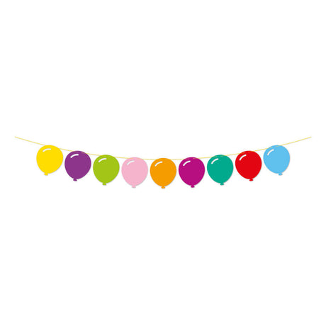 Ghirlanda di carta Globos pop party - 2m