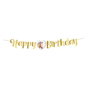 Globos linea bandiera cavalli buon compleanno - 2m