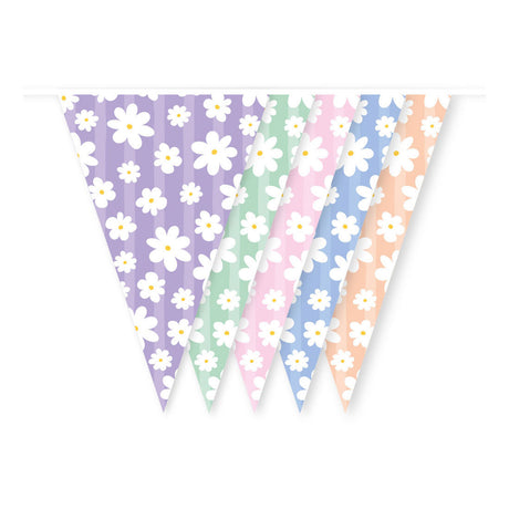 Linea bandiera Globos Margherite - 10m