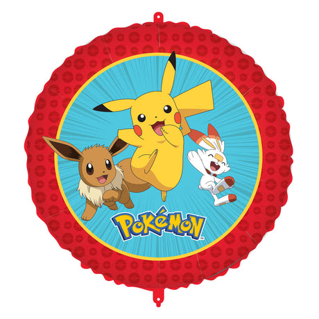 Palloncino foil Globos Pokemon da 18 pollici