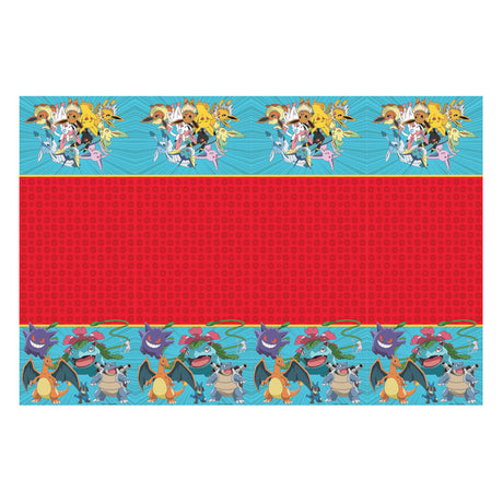 Tovaglia di carta Globos 120x180 cm pokemon