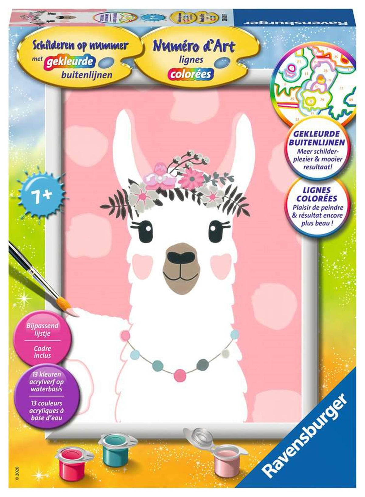 Vernice Ravensburger con il numero di lama