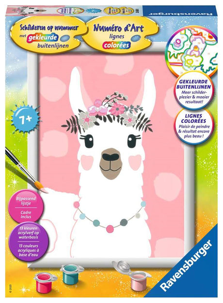 Vernice Ravensburger con il numero di lama
