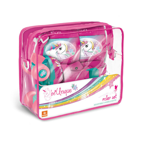 Pattini a rulli unicorno Mondo con set protettivo, MT 22-29