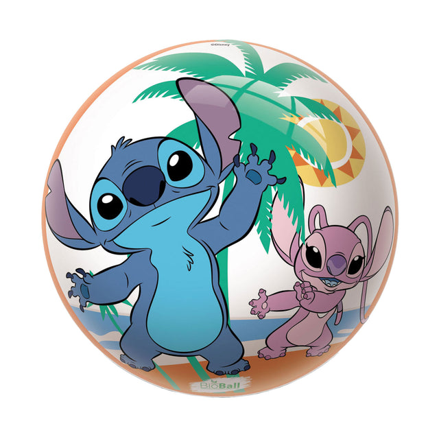 Palla giocattolo Van der Meulen Disney Stitch 23 cm in plastica multicolore.