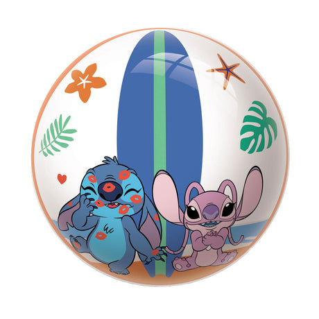 Palla giocattolo Van der Meulen Disney Stitch 23 cm in plastica multicolore.