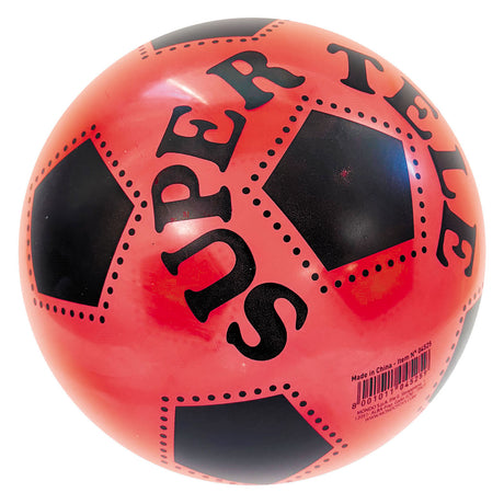 Pallone da calcio colorato trasparente Mondo - 22cm