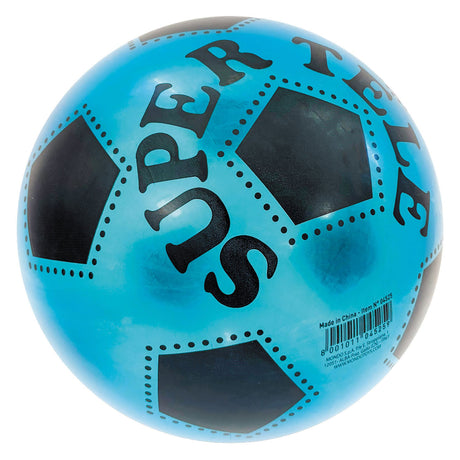 Pallone da calcio colorato trasparente Mondo - 22cm