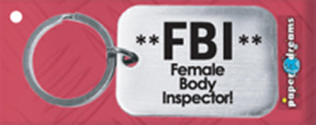Portachiavi FBI di Paperdreams Portachiavi FBI