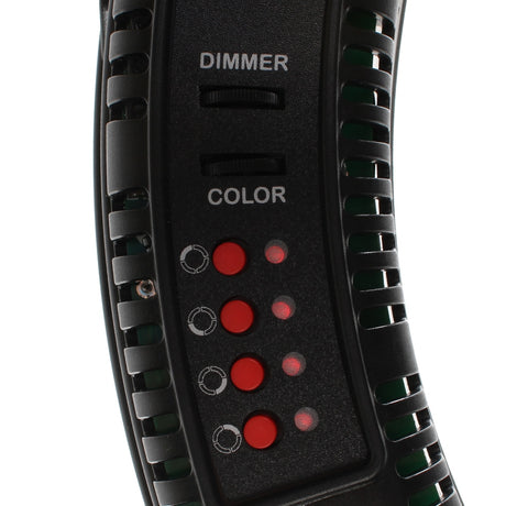 Lampada ad anello a LED bicolore Falcon Eyes dimmerabile DVR-512DVC a 230V