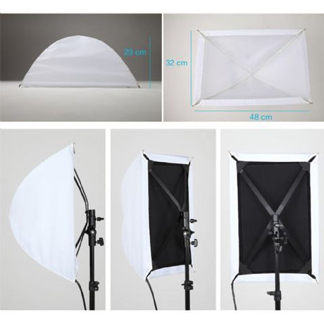 Falcon Eyes diffusore a cupola rx-12ob per led rx-12t