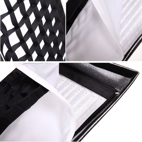 Softbox Falcon Eyes + nido d'ape rx-sb36hc per led rx-36tdx