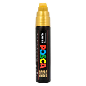 Pennarello Uni Posca oro 17k - punta spessa 15 mm