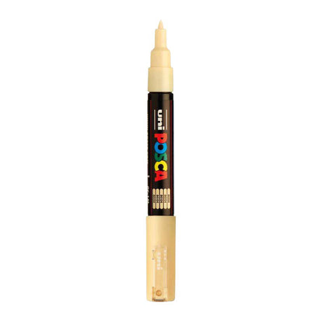 Pennarello Uni Posca 1mc beige - punta conica - 1 mm