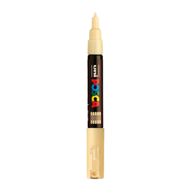 Pennarello Uni Posca 1mc beige - punta conica - 1 mm