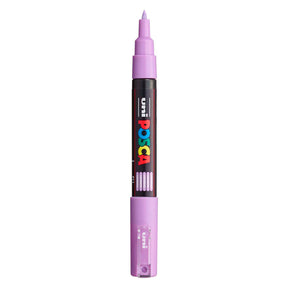 Pennarello Uni Posca 1mc lavanda - punta conica - 1 mm
