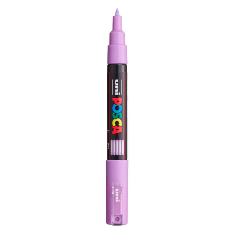 Pennarello Uni Posca 1mc lavanda - punta conica - 1 mm