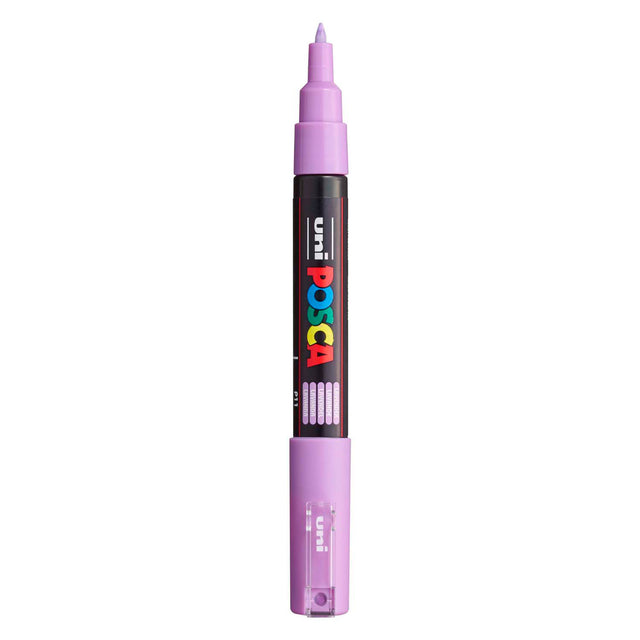Pennarello Uni Posca 1mc lavanda - punta conica - 1 mm