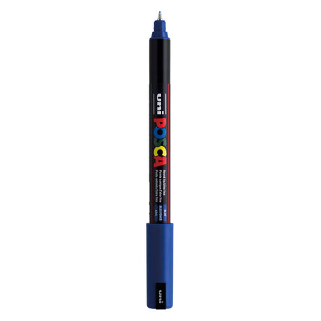 Pennarello Uni Posca pc-1mr blu scuro - extra fine 0,7 mm