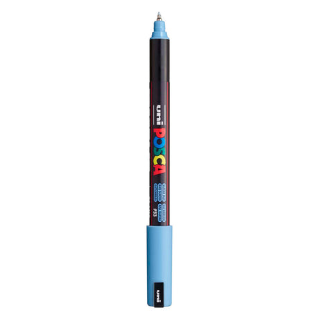 Pennarello Uni Posca pc-1mr blu ghiaccio - extra fine 0,7 mm