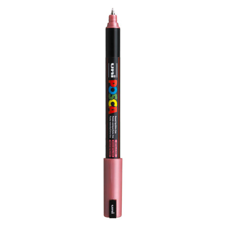Pennarello Uni Posca pc-1mr rosso metallizzato - extra fine 0,7 mm